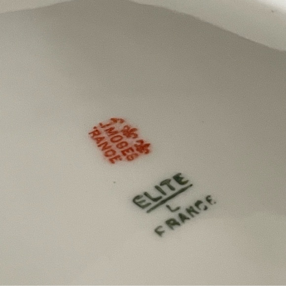 Pink Roses Floral & Gold Tureen - Elite Limoges - Picture 12 of 15